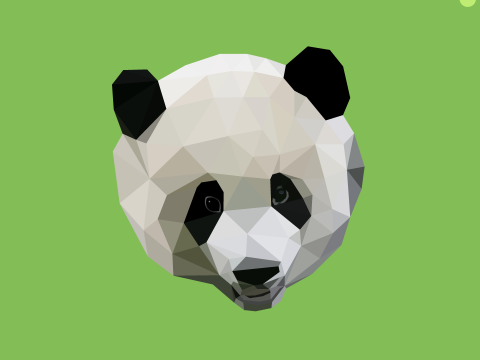 Polyart Panda