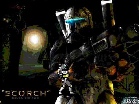 scorch sprite with controls