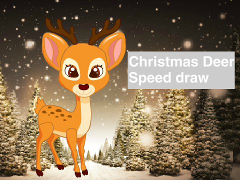 ❅Christmas Deer Speed Draw❅