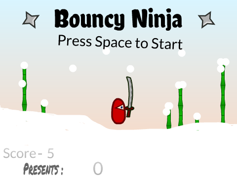 Bouncy Ninja Cristmas Edition!