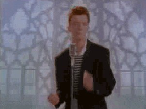 Rick roll?