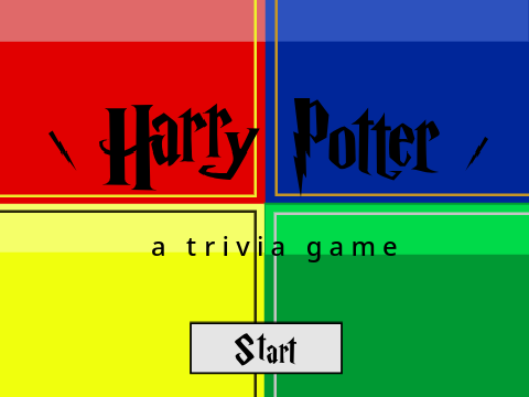 harry potter | | a trivia game