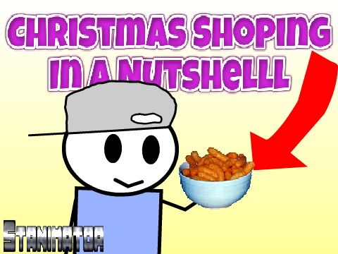 Christmas Shopping In A Nutshell