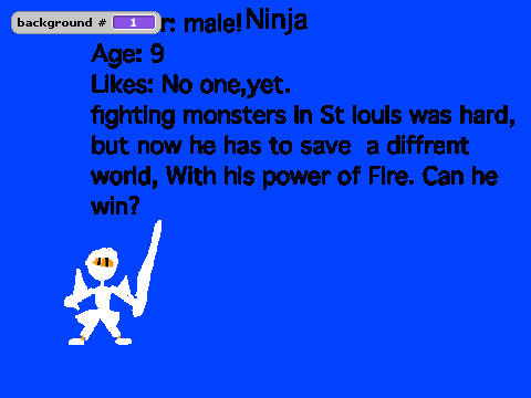 ninja for  Perilous land RPG