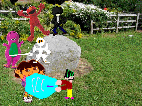 add yourself destoring kids characters!!!