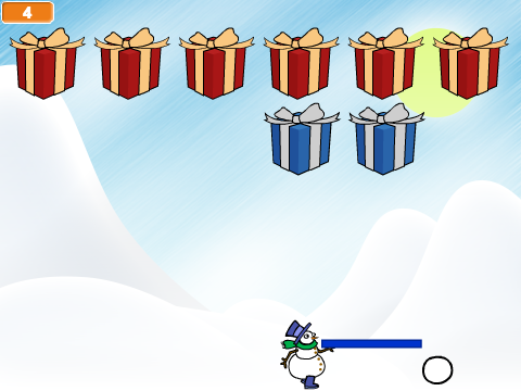 Simplified Snowman Game with Comments (See Inside)