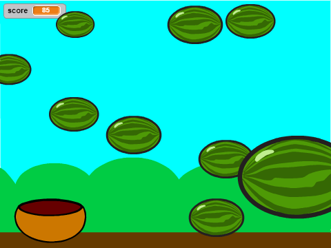 Catch the Watermelons