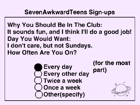 SevenAwkwardTeens Collab Account remix