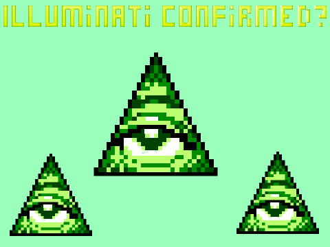 Illuminati Pixel Art