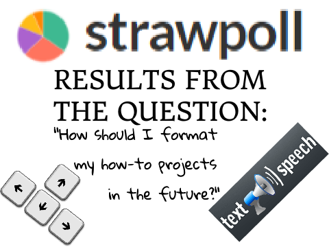 Text-to-Speech Strawpoll Results