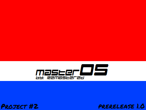 MasterOS Prerelease/teaser