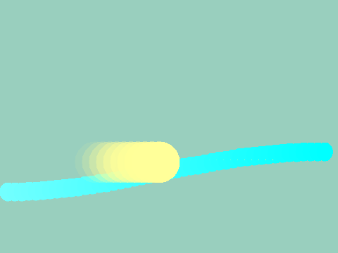 little light in water