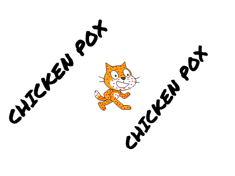 Scratch Cat has Chicken Pox 