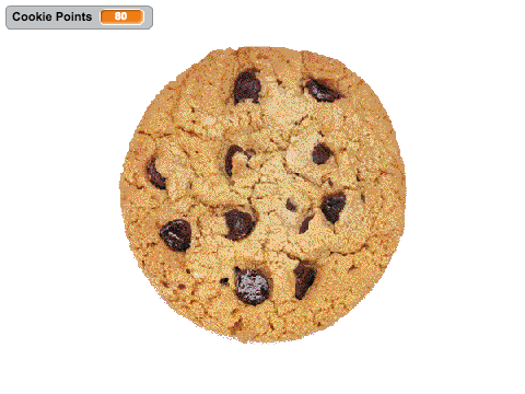 simple cookie clicker layout