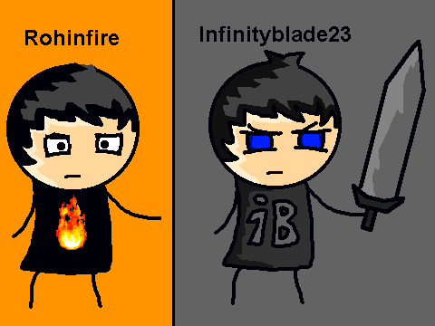 Rohinfire and infinityblade23 collab