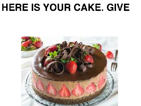 Cake for FlubHub