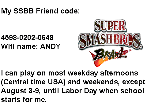 my brawl friend code