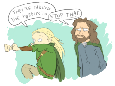 They're Taking the Hobbits to Isengard! 