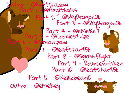 | Outro | Poppypaw & Sharpclaw Romantic Map 