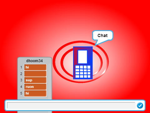 Text on scratch