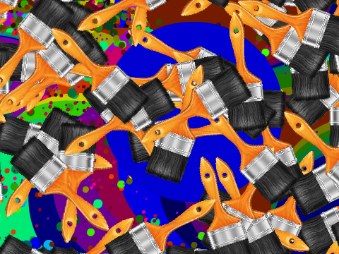 Jackson Pollock (more realistic) remix