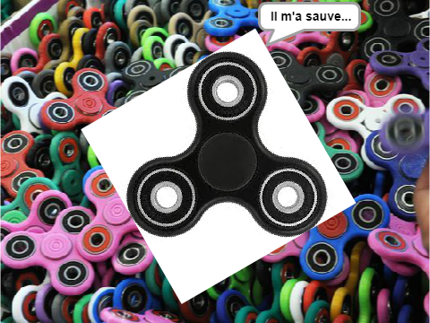 Crappy Fidget Spinner (French Edition)