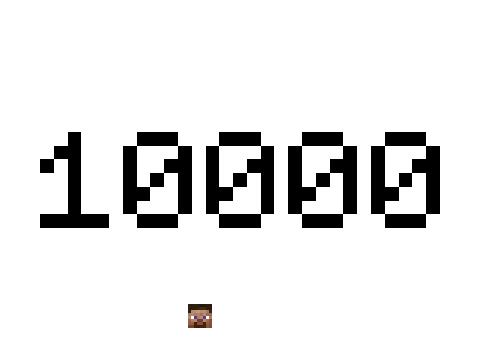 10,000 - Minecraft Edition (Platformer) 