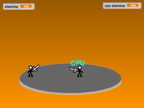 Sword fight to the death