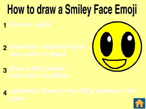 How to draw Emojis!