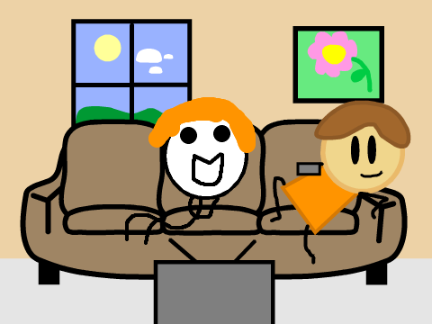Add Yourself Watching TV remix