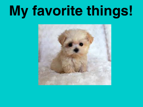 :D Music and favorites!