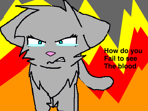 Ashfur and the fire