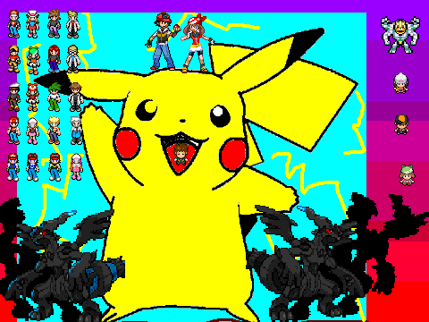 coloring contest pikachu
