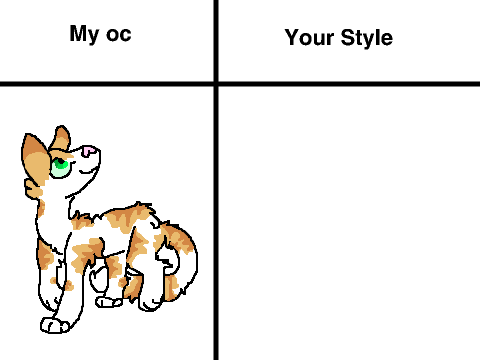 Draw my oc in your style