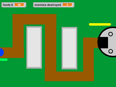 Scratch HS - Ch. 2 - Tower Defense Game Prototype 