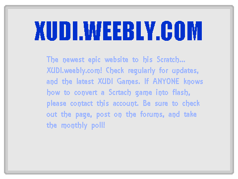 XUDI Website!