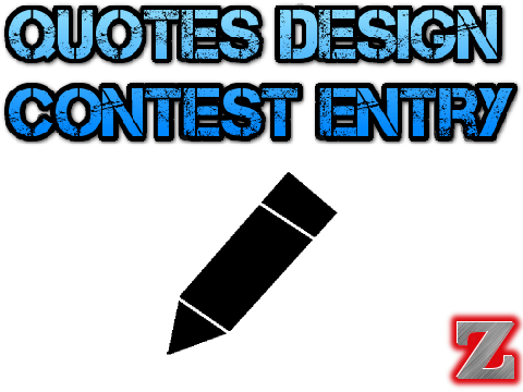 Quotes Design Contest Entry