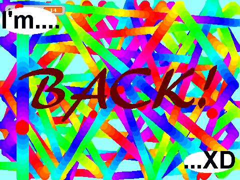 I'm back! :3