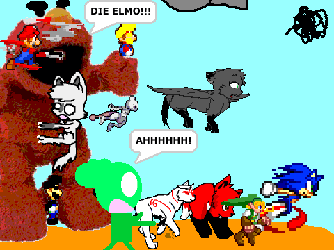 ELMO RAMPAGE!!!!!!!!!