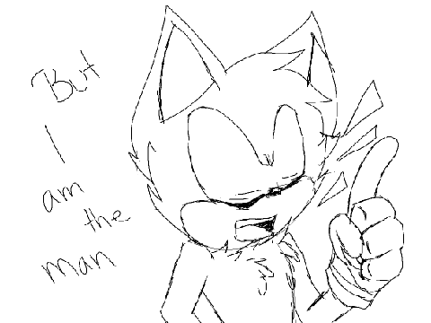 *I am the man*Meme sketch