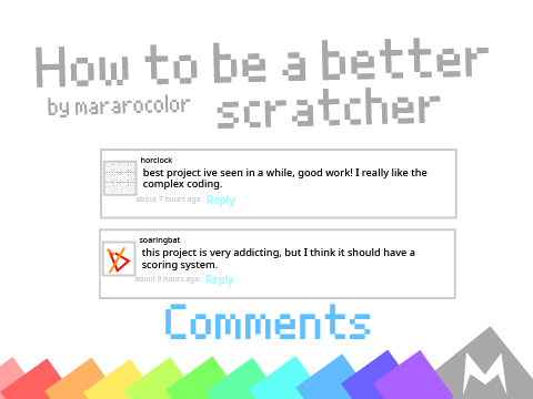 How to be a Better Scratcher | Comments [REMIX]