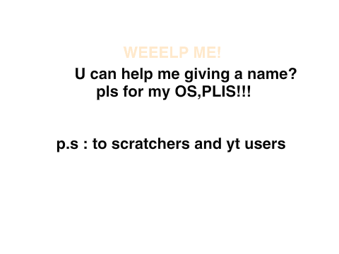 Help ME!