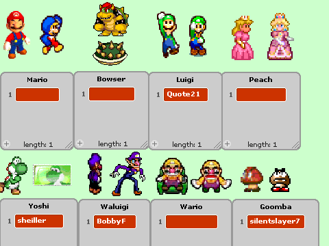 Vote For Your Fav. Mario Character!