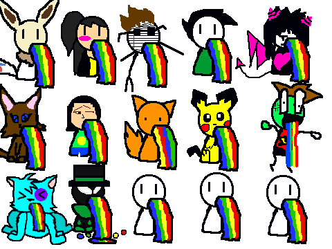 Add yourself barfing RAINBOWS![1]-1