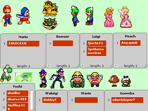 Vote For Your Fav. Mario Character!