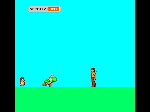 Baby mario scroller