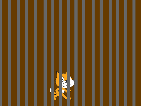 牢屋に入ってしまった猫を助けよう　合作13