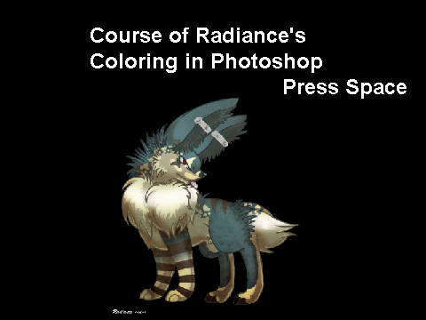Course of Radiance's Coloring in Photoshop