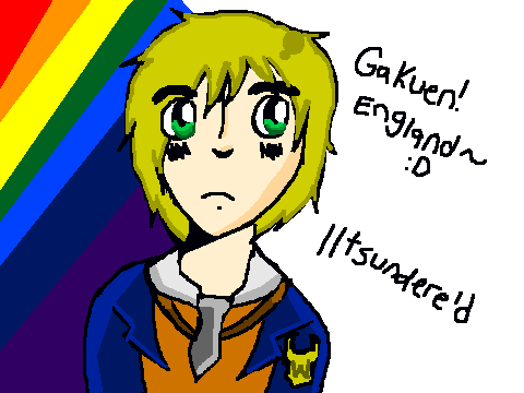 Art Trade with Benny-chan~♥ Gakuen!England~