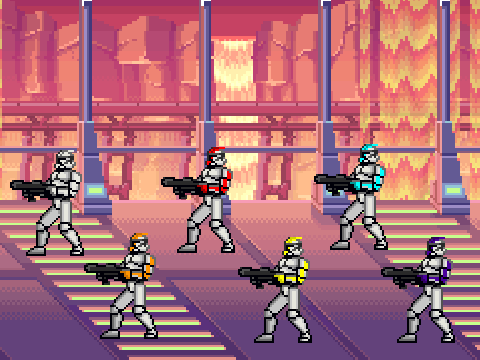 Clone Trooper Sprite Pack